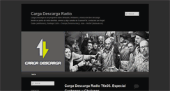 Desktop Screenshot of cargadescargaradio.com